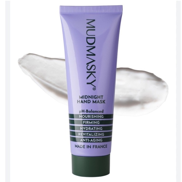 NEW Mudmasky Midnight Hand Mask 40 mL full size Nourishing Firming Hand Cream - Picture 1 of 9
